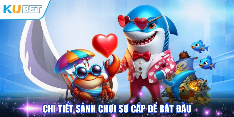 Chi tiết sảnh chơi sơ cấp để bắt đầu